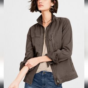 Garnet Hill Organic Cotton Cargo Jacket
